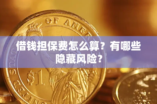 武汉借钱担保费怎么算？有哪些隐藏风险？