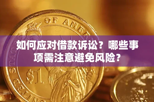 武汉如何应对借款诉讼？哪些事项需注意避免风险？