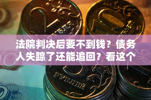 武汉法院判决后要不到钱？债务人失踪了还能追回？看这个方法！