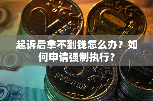 武汉起诉后拿不到钱怎么办？如何申请强制执行？