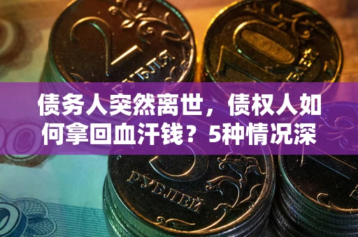 武汉债务人突然离世，债权人如何拿回血汗钱？5种情况深度解析