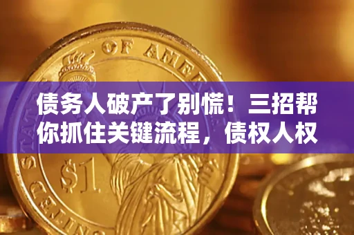 武汉债务人破产了别慌！三招帮你抓住关键流程，债权人权益不再缩水