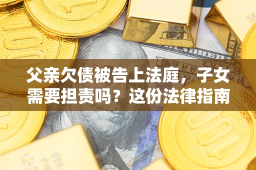 武汉父亲欠债被告上法庭，子女需要担责吗？这份法律指南必须看完