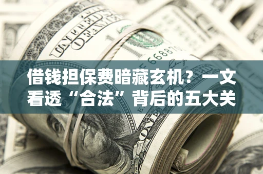 武汉借钱担保费暗藏玄机？一文看透“合法”背后的五大关键陷阱