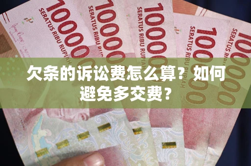 武汉欠条的诉讼费怎么算？如何避免多交费？