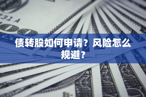 武汉债转股如何申请？风险怎么规避？