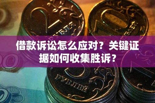 武汉借款诉讼怎么应对？关键证据如何收集胜诉？