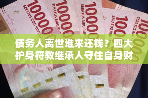 武汉债务人离世谁来还钱？四大护身符教继承人守住自身财产